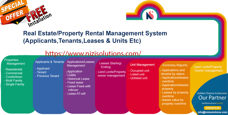 Property Rental Management software