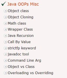 Java oop - Java object oriented programming 