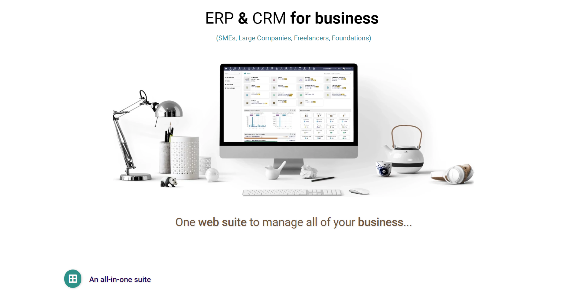 ERP & CRM - Accounting and Finance Software