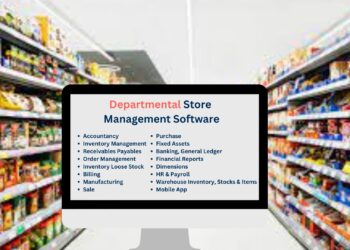 Departmental stores, Accounting, Inventory Management ERP Software